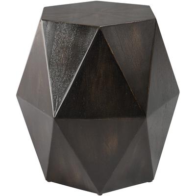 Uttermost - Volker Geometric Accent Table - Black - 25272