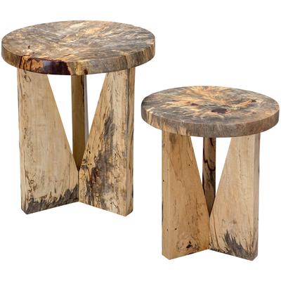 Uttermost - Set of 2 Nadette Nesting Tables - Natural - 25496