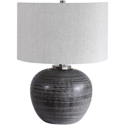 Uttermost - Mikkel Table Lamp - Charcoal - 26349-1