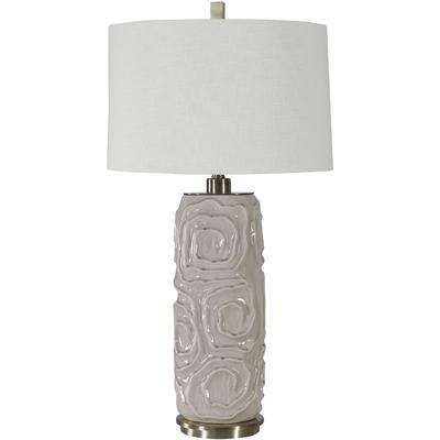 Uttermost - Zade Warm Gray Table Lamp - 26379-1