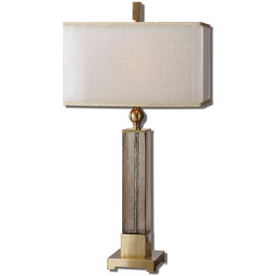 Uttermost - Caecilia Amber Glass Table Lamp - 26583-1