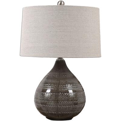 Uttermost - Batova Smoke Gray Lamp - 27057-1