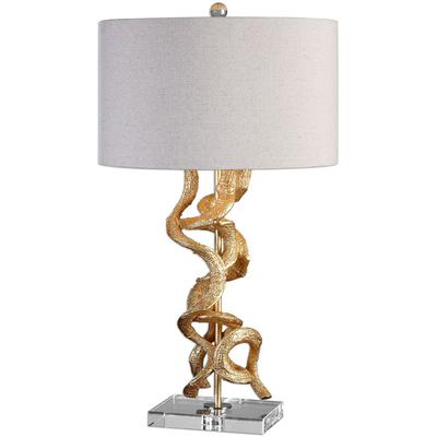 Uttermost - Twisted Vines Gold Table Lamp - 27113-1