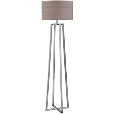 Uttermost - Keokee Polished Nickel Floor Lamp - 28111
