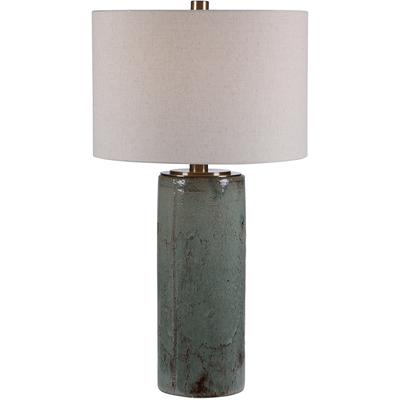 Uttermost - Callais Crackled Aqua Table Lamp - 28333