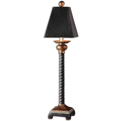 Uttermost - Bellcord Black Buffet Lamp - 29007
