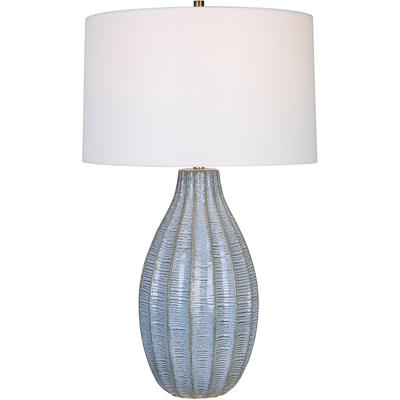 Uttermost - Veston Table Lamp - Blue Glaze - 30161-1