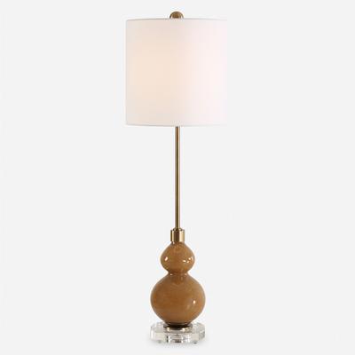 Uttermost - Sienna Glass Buffet Lamp - Caramel - 30431-1