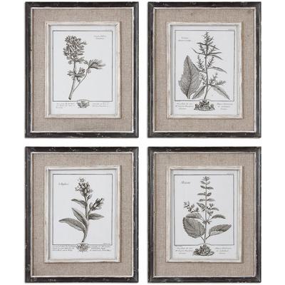 Uttermost - Casual Grey Study Framed Art - Set of 4 - 32510