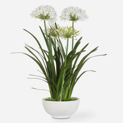Uttermost - Purity Agapanthus Centerpiece - 60221