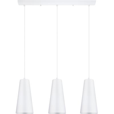 EGLO - Pratella 1 3-Light Linear Pendant - White - 201528A