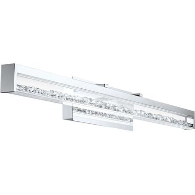 EGLO - Cardito 2 1-Light Integrated LED Vanity Light - Chrome - 201731A