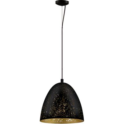 EGLO - Safi 1-Light Pendant - Matte Black - 202081A