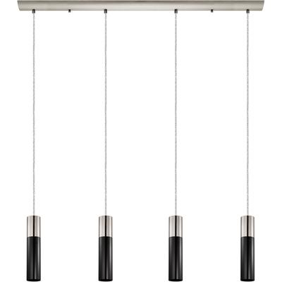 EGLO - Villora 4-Light Linear Pendant - Matte Nickel - 202301A