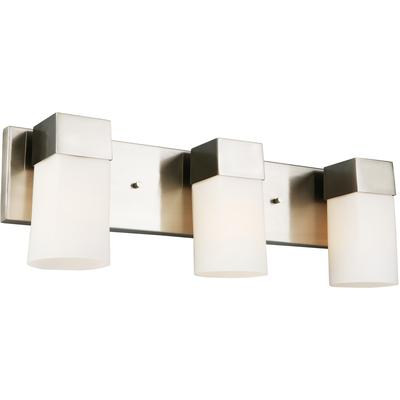 EGLO - Ciara Springs 3-Light Vanity Light - Brushed Nickel - 202864A