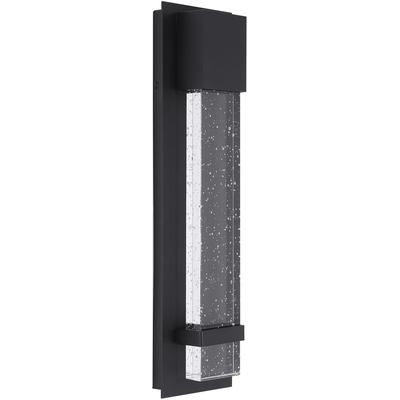 EGLO - Venecia 1-Light Integrated LED Outdoor Wall Light - Black - 202957A
