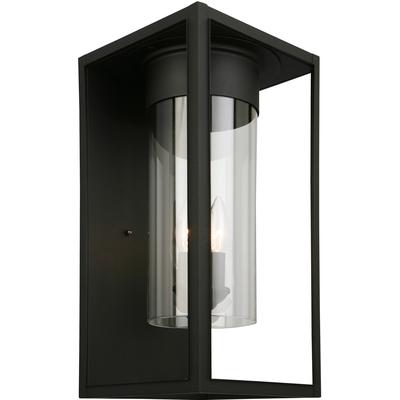 EGLO - Walker Hill 3-Light Outdoor Wall Light - Matte Black - 203035A