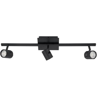 EGLO - Vergiano 3-Light Fixed Track Light - Black - 203397A