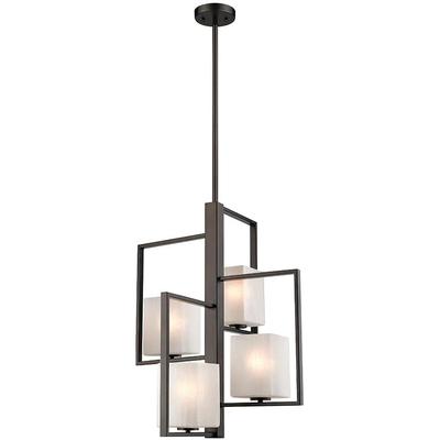 EGLO - Wilmington 4-Light Pendant - Oil Rubbed Bronze - 203539A