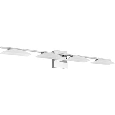 EGLO - Metrass 3 4-Light Integrated LED Vanity Light - Chrome - 204045A