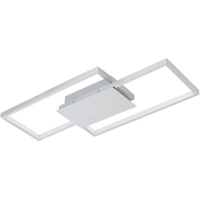 EGLO - Millanius Integrated LED Ceiling / Wall Light - Brushed Aluminum - 204049A
