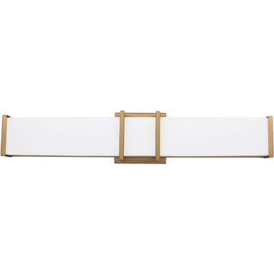 EGLO - Tomero 1-Light LED Vanity Light - Brushed Gold - 204126A