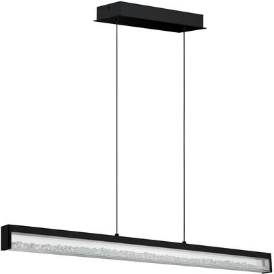 EGLO - Cardito 1-Light Integrated LED Linear Pendant - Black Shade - 204259A