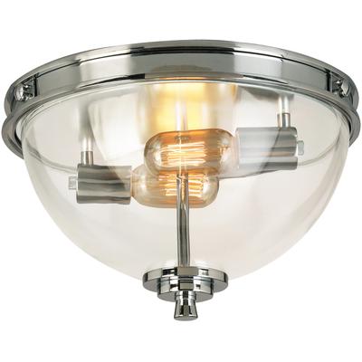 EGLO - Cecillia 3-Light Ceiling Light - Chrome - 204703A