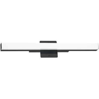 EGLO - Torretta 1-Light Integrated LED Vanity Light - Black - 205066A