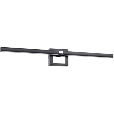 EGLO - Pierro 1-Light Integrated LED Vanity Light - Black/Chrome - 205806A