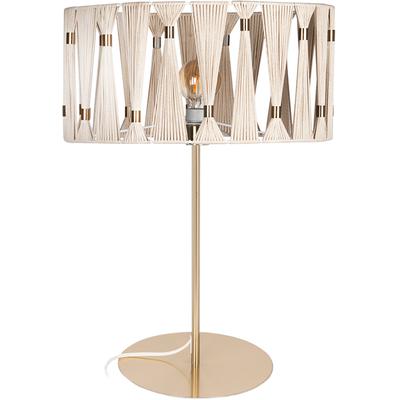 EGLO - Macclenny 1-Light Table Lamp - Brushed Brass - 205819A