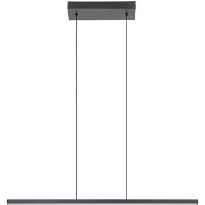 EGLO - Amrisa 1-Light Integrated LED Linear Pendant - Black - 206045A