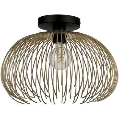 EGLO - Venezuela 1-Light Dual Mount Ceiling or Pendant - Black - 206197A