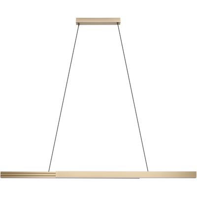 EGLO - Montebuono 2-Light LED Linear Pendant - Bronze - 206503A