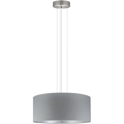 EGLO - Maserlo 3-Light Pendant - Satin Nickel/Grey - 31606A