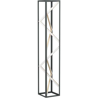 EGLO - Penela 1-Light LED Floor Lamp - Black/Gold - 390419A