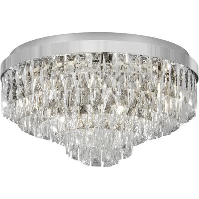 EGLO - Valparaiso 1 11-Light Ceiling Light - Chrome - 39491A