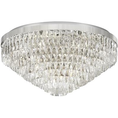 EGLO - Valparaiso 1 16-Light Ceiling Light - Chrome - 39492A