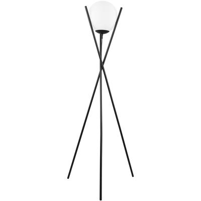 EGLO - Salvezinas 1-Light Floor Lamp - Matte Black - 39594A