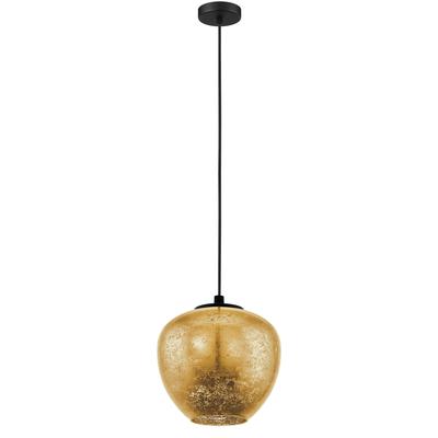 EGLO - Priorat 1-Light Pendant - Black - 39597A