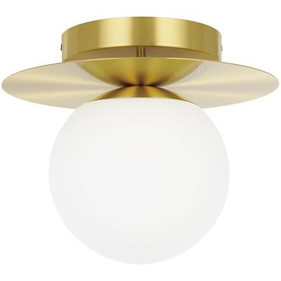 EGLO - Arenales 1-Light Ceiling Light - Brushed Brass - 39951A