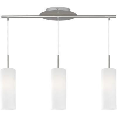 EGLO - Troy 3 3-Light Linear Pendant - Matte Nickel - 85978A
