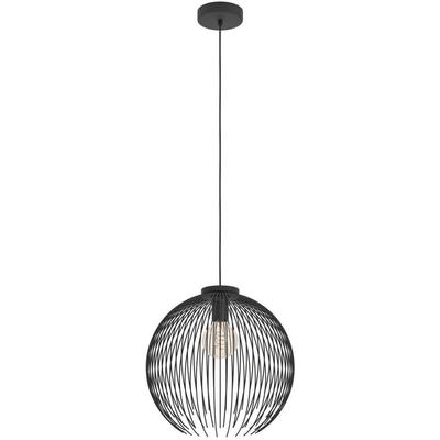 EGLO - Venezuela 1-Light Pendant - Black - 901002A
