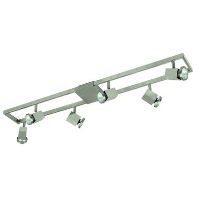 EGLO - Zerco 6-Light Track Light - Matte Nickel - 93679A