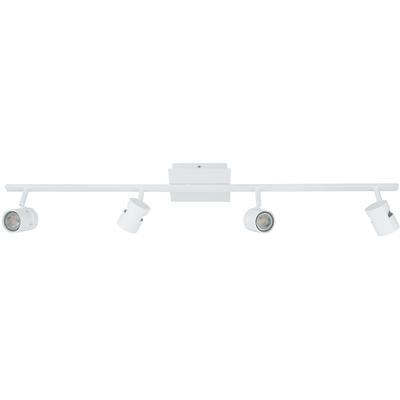EGLO - Vergiano 4-Light Fixed Track Light - White - 97509A