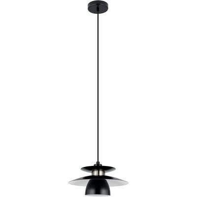 EGLO - Brenda 1-Light Pendant - Black - 98735A