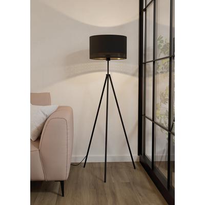 EGLO - Esteperra 1-Light Tripod Floor Lamp - Black - 99279A