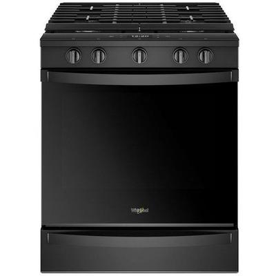 Whirlpool - 5.8 cu. ft. Smart Slide-in Gas Range - WEG750H0HB