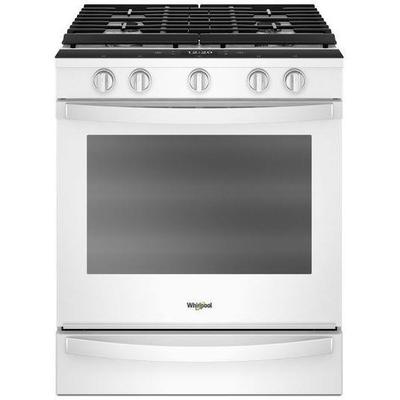 Whirlpool - 5.8 cu. ft. Smart Slide-in Gas Range - WEG750H0HW