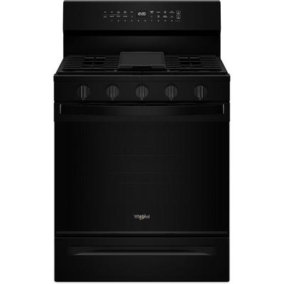 Whirlpool - 30" Smart Gas Range - WFGS7530RB